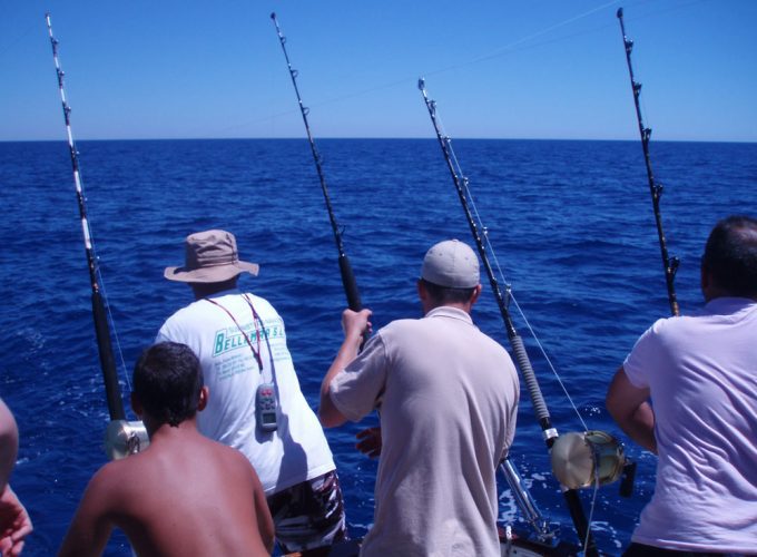 Equipos de pesca Isla Canela
