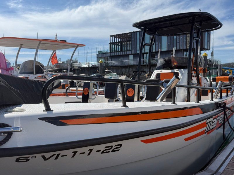 Revoltosa Pesca en barco Portonovo Sanxenxo