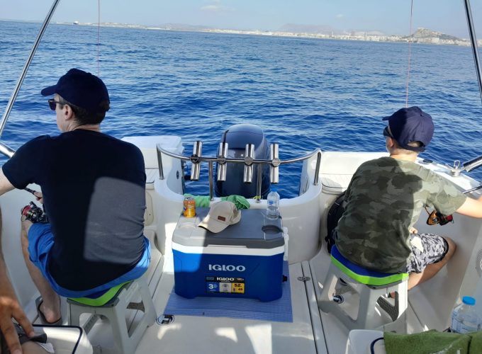 Pesca en barco Alicante