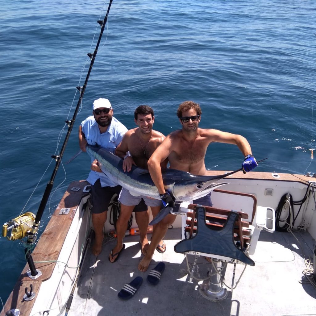 Charter excursiones y salidas de pesca en barco en el Algarve Portugal - Excursiones de pesca deportiva . Captura del Marlin blanco desde las salidas de pesca en barco