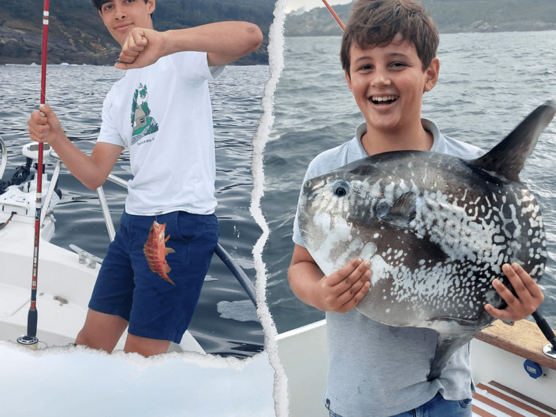 JORNADA PESCA EN FAMILIA DESDE HONDARRIBIA GUIPUZCOA