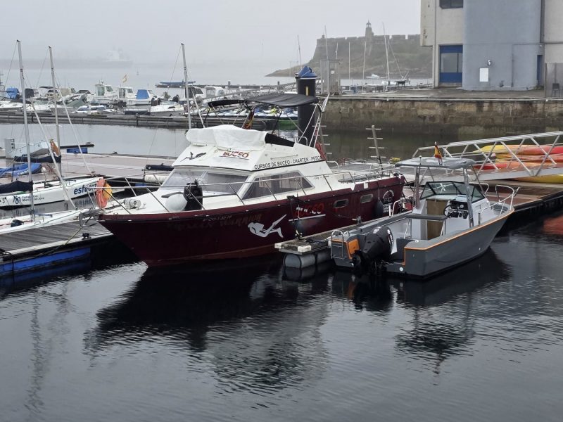 Barco grande A Coruña