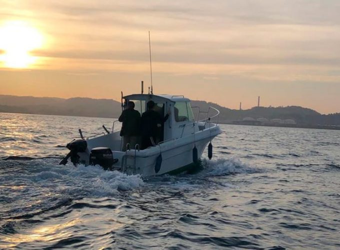 Pesca del Calamar en Gijón